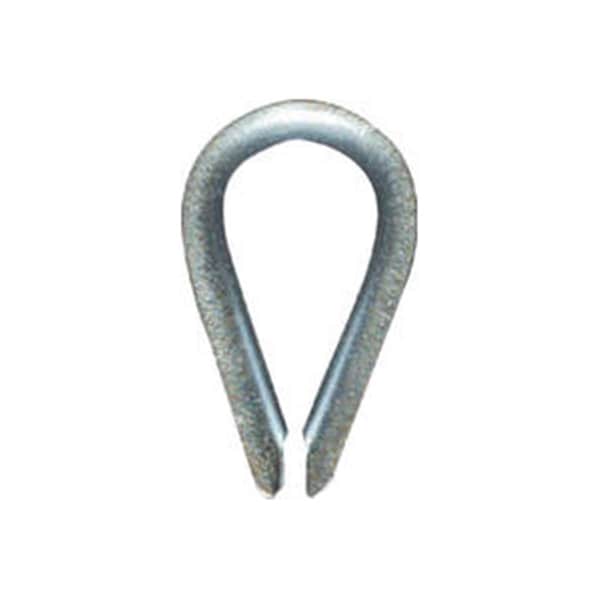 National Hardware N176-818 0.25 in. Zinc Plated Rope Thimble 7158769 - main